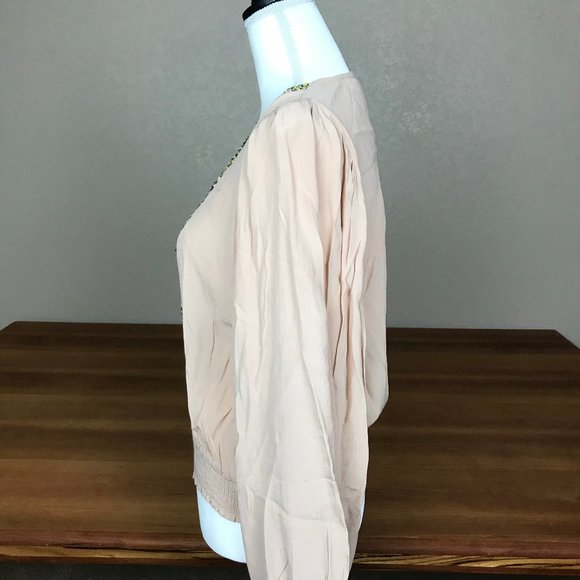 New w/ tags! Anthropologie Sequin Top - Picture 4 of 6